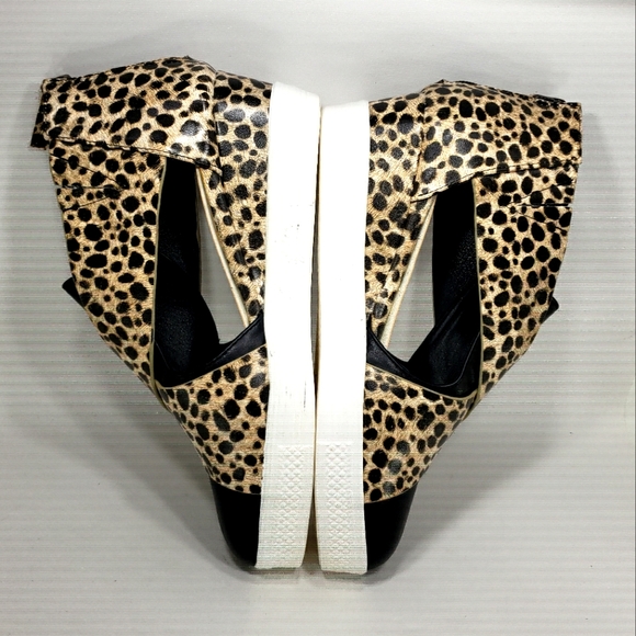 Restricted NEW! Cheeta Print, Platform, Wedge. Women's Size 9M - Picture 9 of 12